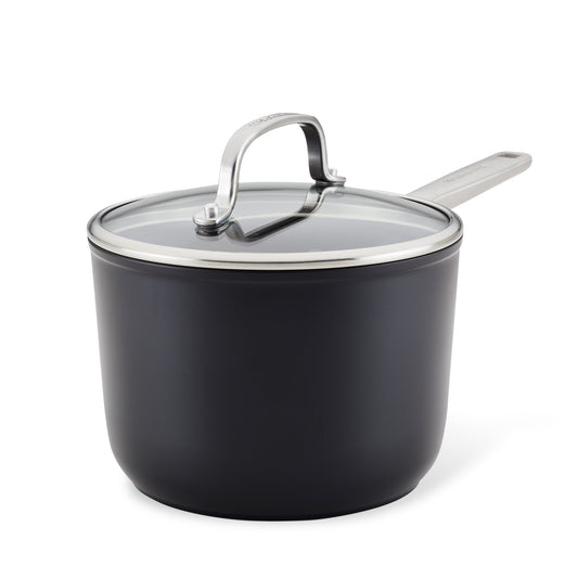 Hard Anodized Induction Covered Saucepan