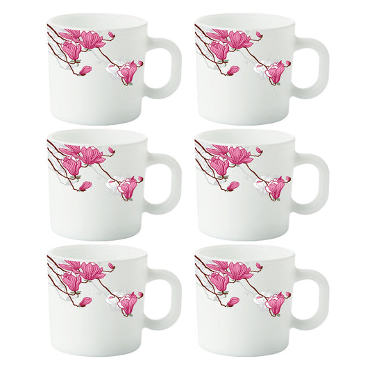 Larah By Borosil Lily Blossom Mug Set